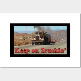 Keep on Truckin Duel Posters and Art